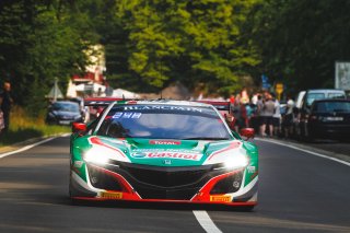 #30 Castrol Honda Racing ITA Acura Honda NSX GT3 Pro-Am Cup Riccardo Patrese ITA Loic Depailler FRA Bertrand Baguette BEL Esteban Guerrieri ARG, Parade
