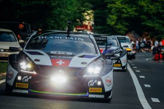 #14 Emil Frey Lexus Racing CHE Lexus RC F GT3 - Christian Klien AUT Albert Costa ESP Marco Seefried DEU - -, Parade
 | SRO / Patrick Hecq Photography