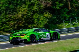 #19 GRT Grasser Racing Team AUT Lamborghini Huracan GT3 - Ezequiel Perez Companc ARG Andrea Caldarelli ITA, Free Practice 1
