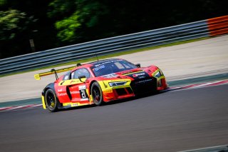 #21 Audi Sport Slovakia SVK Audi R8 LMS Pro-Am Cup Jirko Malcharek SVK Christian Malcharek SVK, Free Practice 1
