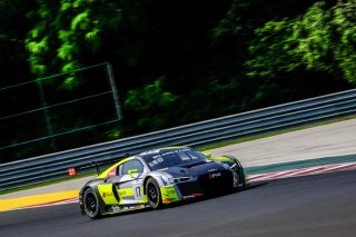 #17 Belgian Audi Club Team WRT BEL Audi R8 LMS - Stuart Leonard GBR Robin Frijns NDL, Free Practice 1
