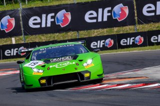 #19 GRT Grasser Racing Team AUT Lamborghini Huracan GT3 - Ezequiel Perez Companc ARG Andrea Caldarelli ITA, Free Practice 1
