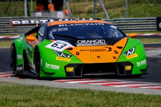 #63 GRT Grasser Racing Team AUT Lamborghini Huracan GT3 - Christian Engelhart DEU Mirko Bortolotti ITA, Free Practice 1
