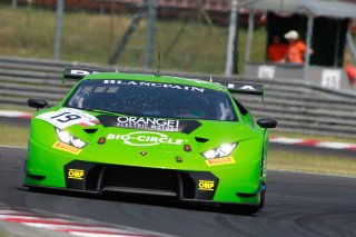 #19 GRT Grasser Racing Team AUT Lamborghini Huracan GT3 - Ezequiel Perez Companc ARG Andrea Caldarelli ITA, Free Practice 1