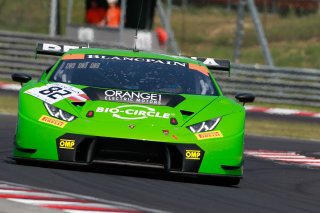 #82 GRT Grasser Racing Team AUT Lamborghini Huracan GT3 - Loris Hezemans NDL Franck Perera FRA, Free Practice 1