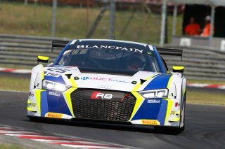 #25 Sainteloc Racing FRA Audi R8 LMS - Simon Gachet FRA Christopher Haase DEU, Free Practice 1
