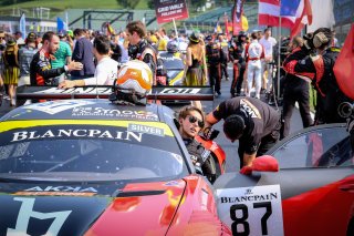 #87 AKKA ASP Team FRA Mercedes-AMG GT3 Silver Cup Nicolas Jamin FRA Denis Bulatov RUS, Gridwalk, Race 1

