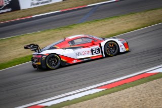 #26 Sainteloc Racing FRA Audi R8 LMS Pro-Am Cup Nyls Stievenart FRA Markus Winkelhock DEU, Free Practice 1
