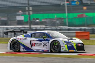 #25 Sainteloc Racing FRA Audi R8 LMS - Simon Gachet FRA Christopher Haase DEU
