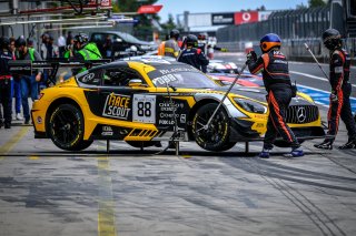 #88 Akka ASP Team FRA Mercedes-AMG GT3 - Michael Meadows GBR Raffaele Marciello ITA, Free Practice 2
