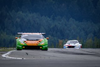 #63 GRT Grasser Racing Team AUT Lamborghini Huracan GT3 - Mirko Bortolotti ITA Christian Engelhart DEU, Free Practice 2
