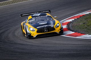 #88 Akka ASP Team FRA Mercedes-AMG GT3 - Michael Meadows GBR Raffaele Marciello ITA, Free Practice 2
