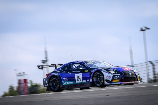 #114 Emil Frey Lexus Racing CHE Lexus RC F GT3 - Norbert Siedler AUT Markus Paltalla FIN, Free Practice 2
 | SRO / Dirk Bogaerts Photography