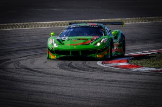 #333 Rinaldi Racing DEU Ferrari 488 GT3 Pro-Am Cup Rinat Salikhov RUS David Perel ZAF, Free Practice 2
