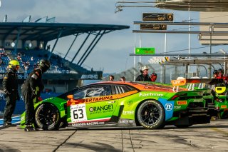 #63 GRT Grasser Racing Team AUT Lamborghini Huracan GT3 - Mirko Bortolotti ITA Christian Engelhart DEU, Qualifiyng
