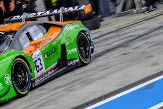 #63 GRT Grasser Racing Team AUT Lamborghini Huracan GT3 - Mirko Bortolotti ITA Christian Engelhart DEU, Race 1
