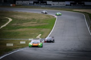 #63 GRT Grasser Racing Team AUT Lamborghini Huracan GT3 - Mirko Bortolotti ITA Christian Engelhart DEU, Race 1
