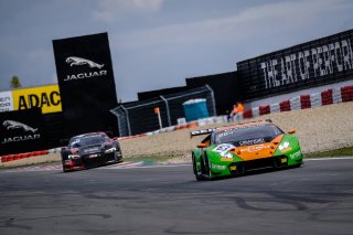 #63 GRT Grasser Racing Team AUT Lamborghini Huracan GT3 - Mirko Bortolotti ITA Christian Engelhart DEU, Race 1
