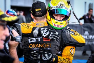 #63 GRT Grasser Racing Team AUT Lamborghini Huracan GT3 - Mirko Bortolotti ITA Christian Engelhart DEU, Race 1
