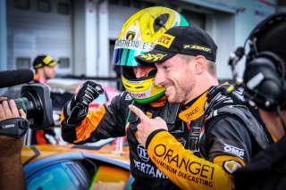 #63 GRT Grasser Racing Team AUT Lamborghini Huracan GT3 - Mirko Bortolotti ITA Christian Engelhart DEU, Race 1
