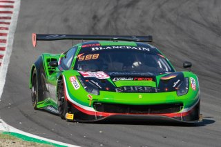 #488 Rinaldi Racing DEU Ferrari 488 GT3 AM Cup Rick Yoon KOR Pierre Ehret DEU Rory Penttinen FIN, Bronze Test
