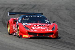 #777 HB Racing AUT Ferrari 488 GT3 Pro-Am Cup Jens Liebhauser DEU Florian Scholze DEU - -, Bronze Test
