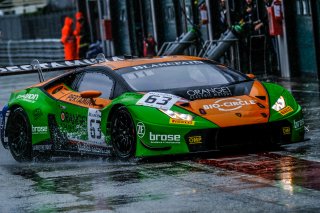 #63 GRT Grasser Racing Team AUT Lamborghini Huracan GT3 - Christian Engelhart DEU Mirko Bortolotti ITA, Free Practice 1
