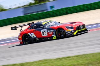 #87 Akka ASP Team FRA Mercedes-AMG GT3 Silver Cup Nicolas Jamin FRA Denis Bulatov RUS, Race 2
