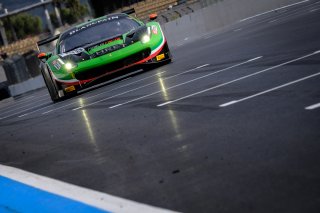 #488 Rinaldi Racing (DEU) Ferrari 488 GT3 Pierre Ehret DEU Sam Taheri IRN David Perel ZAF Rob Smith GBR Rick Yoon KOR AM Cup
