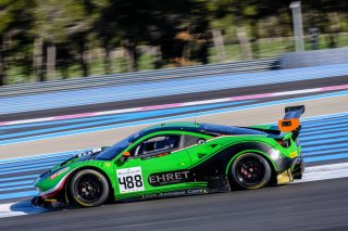 #488 Rinaldi Racing (DEU) Ferrari 488 GT3 Pierre Ehret DEU Sam Taheri IRN David Perel ZAF Rob Smith GBR Rick Yoon KOR AM Cup
