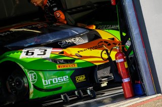 #63 GRT Grasser Racing Team AUT Lamborghini Huracan GT3 - Christian Engelhart DEU Mirko Bortolotti ITA, Free Practice 1
