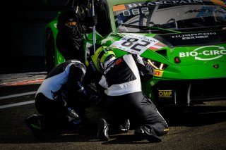 #82 GRT Grasser Racing Team AUT Lamborghini Huracan GT3 - Loris Hezemans NDL Franck Perera FRA, Free Practice 1
