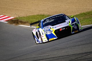 #25 Sainteloc Racing FRA Audi R8 LMS - Simon Gachet FRA Christopher Haase DEU, Free Practice 1
