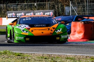#63 GRT Grasser Racing Team AUT Lamborghini Huracan GT3 - Christian Engelhart DEU Mirko Bortolotti ITA, Free Practice 1
