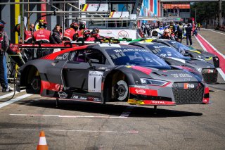 #1 Belgian Audi Club Team WRT BEL Audi R8 LMS - Alex Riberas ESP Christopher Mies DEU, Free Practice 2
