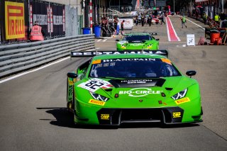 #82 GRT Grasser Racing Team AUT Lamborghini Huracan GT3 - Loris Hezemans NDL Franck Perera FRA, Free Practice 2
