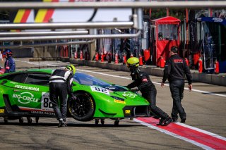 #82 GRT Grasser Racing Team AUT Lamborghini Huracan GT3 - Loris Hezemans NDL Franck Perera FRA, Free Practice 2
