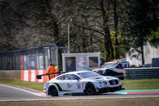 #31 Team Parker Racing GBR Bentley Continental GT3 Silver Cup Joshua Caygill GBR Aron Taylor Smith IRL, Free Practice 2
