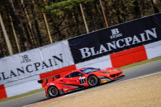 #11 Kessel Racing CHE Ferrari 488 GT3 Pro-Am Cup Michael Broniszewski POL Giacomo Piccini ITA, Free Practice 2
