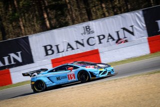 #15 Boutsen Ginion Racing BEL Lamborghini Gallardo R-EX Am Cup Claude-Yves Gosselin FRA Pierre Feligioni FRA, Free Practice 2

