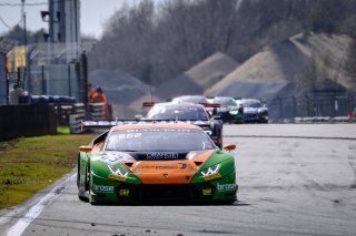 #63 GRT Grasser Racing Team AUT Lamborghini Huracan GT3 - Christian Engelhart DEU Mirko Bortolotti ITA, Race 1
