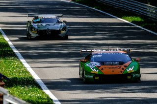 #63 GRT Grasser Racing Team AUT Lamborghini Huracan GT3 - Andrea Caldarelli ITA Christian Engelhart DEU Mirko Bortolotti ITA, Free Practice
