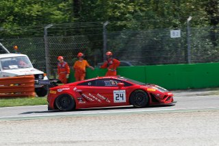 #24 Reiter Young Stars DEU Lamborghini Gallardo R-EX Silver Cup Lenny Marioneck DEU Mads Siljehaug NOR Patric Niederhauser CHE
