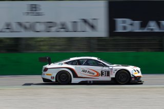 #31 Team Parker Racing GBR Bentley Continental GT3 Pro-Am Cup Derek Pierce GBR Rob Smith GBR Seb Morris GBR
