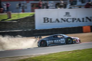 #66 Attempto Racing DEU Audi R8 LMS - Steijn Schothorst NDL Kelvin van der Linde ZAF, Free Practice 1
