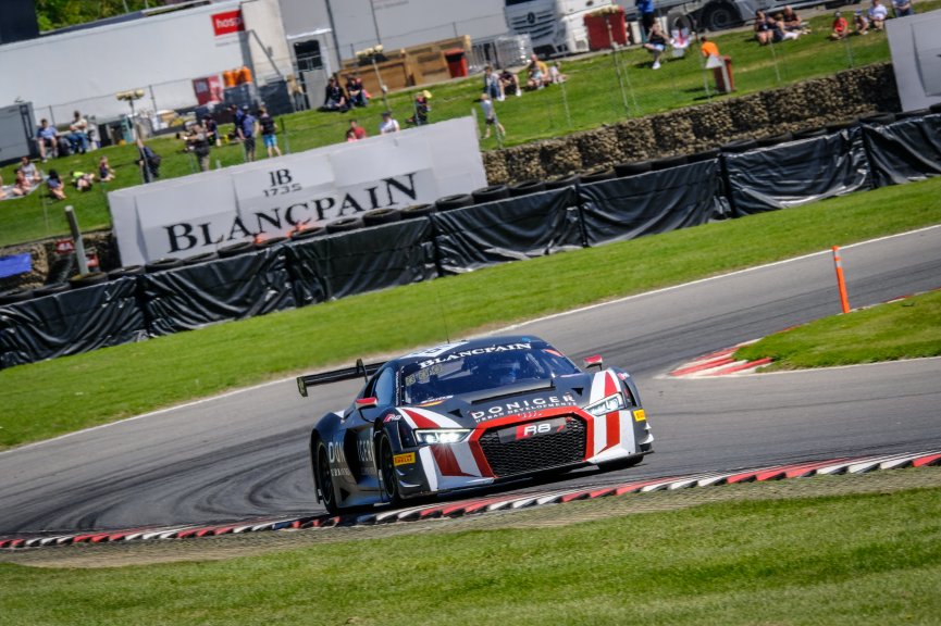 #66 Attempto Racing DEU Audi R8 LMS - Steijn Schothorst NDL Kelvin van der Linde ZAF, Free Practice 2

