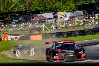 #1 Belgian Audi Club Team WRT BEL Audi R8 LMS - Alex Riberas ESP Christopher Mies DEU, Race 2
