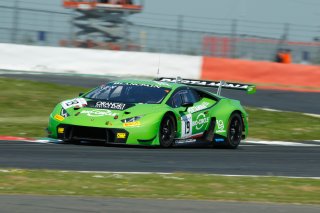 #19 GRT Grasser Racing Team AUT Lamborghini Huracan GT3 - Raffaelle Gianmaria ITA Ezequiel Perez Companc ARG Giovanni Venturini ITA, Free Practice
