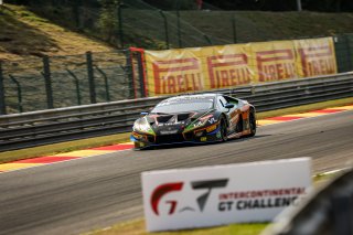 #555 Orange 1 FFF Racing Team CHN Lamborghini Huracan GT3 2019 Michele Beretta ITA Taylor Proto USA Diego Menchaca MEX Giacomo Altoè ITA Silver Cup, Free Practice
