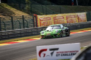 #54 Dinamic Motorsport ITA Porsche 911 GT3 R - - Klaus Bachler AUT Andrea Rizzoli ITA Zaid Ashkanani KWT -, Free Practice
